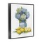 Stupell Industries Hydrangeas & Lemon Cluster Framed Giclee Design by Patti Bishop